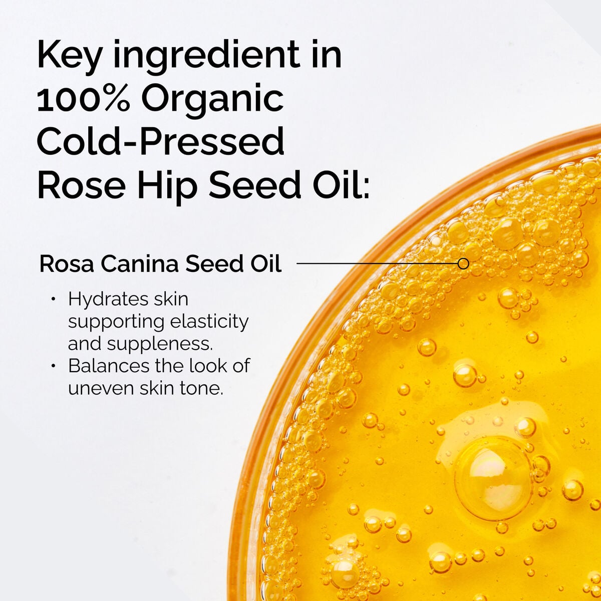 100% Organic Cold-Pressed Rose Hip Seed Oil - Fresh Notes