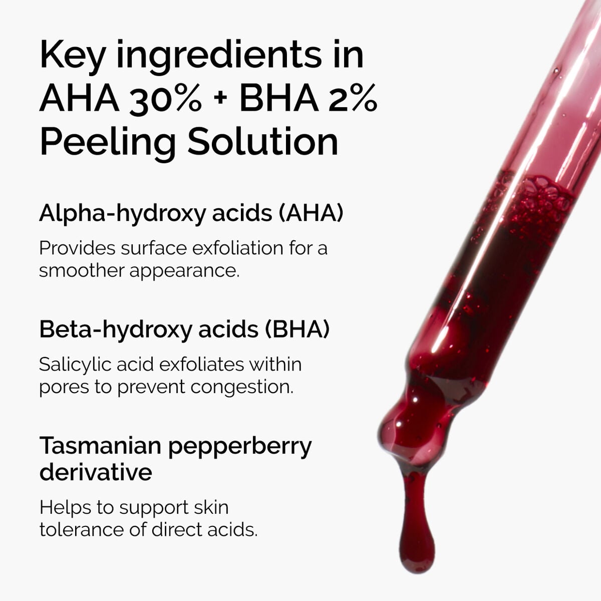 AHA 30% + BHA 2% Peeling Solution - Daily Clean