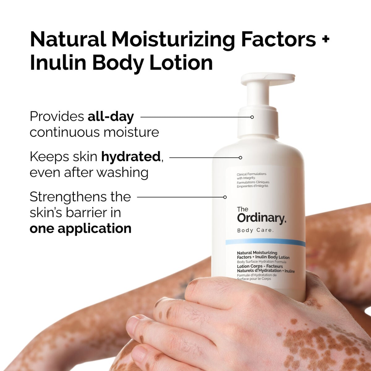 Natural Moisturizing Factors + Inulin Body Lotion - Simple Support